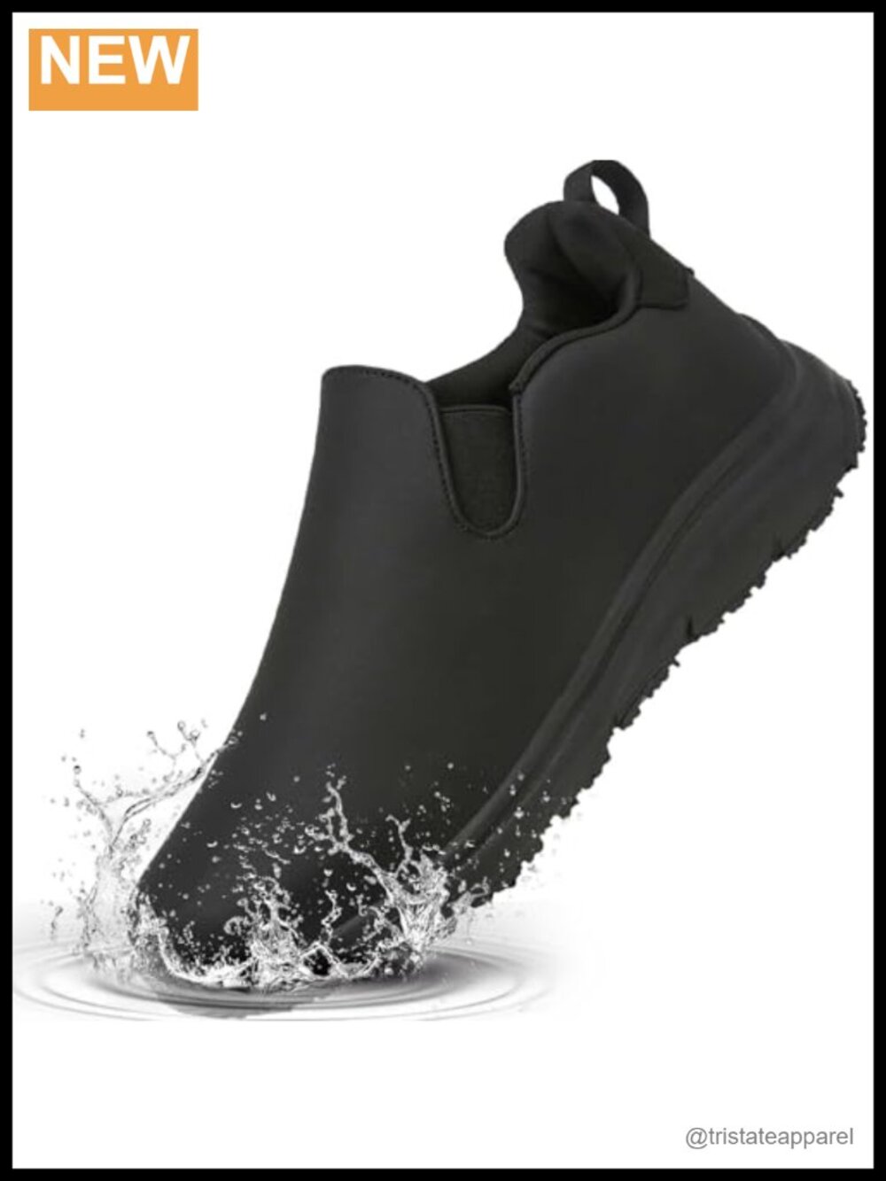 Ulogu Non Slip Work Shoes Waterproof Oil Resistant Chef Loafers